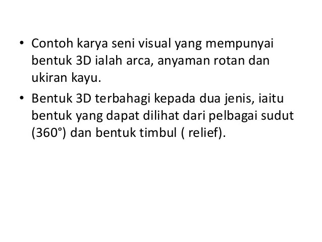 Maksud Dan Pengertian 3d Dlm Membentuk Dan Membuat Binaan