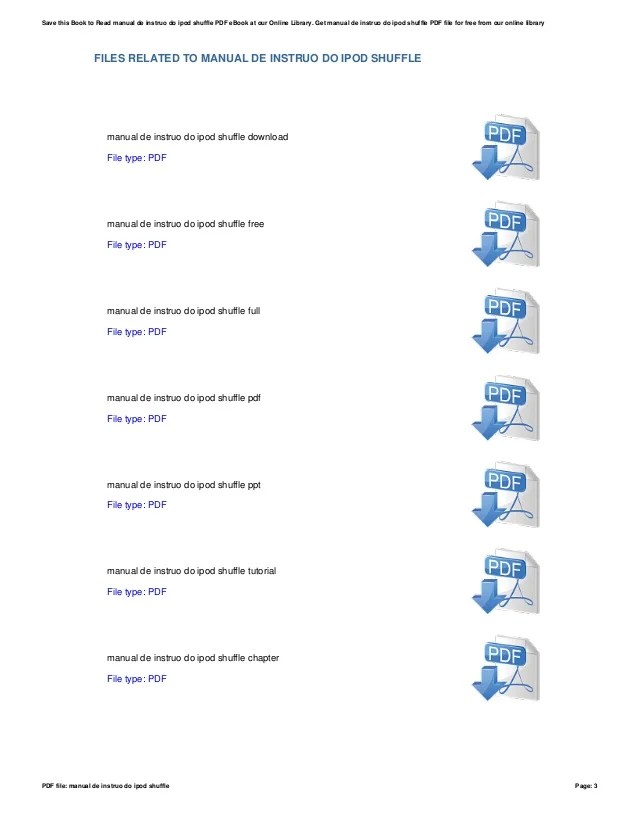 iPod Shuffle Disassembly Instructions PDF for iPod Nano 6th Generation iFixit