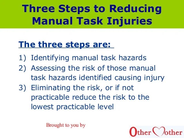 Manual handling pres
