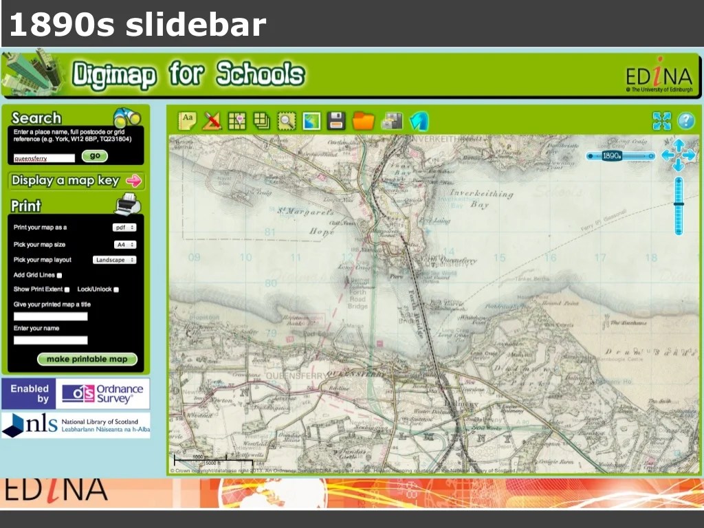 Digimap for Schools Mapping the Nation