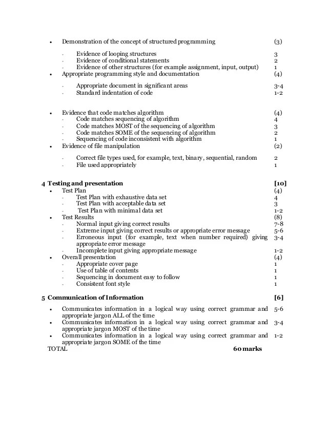 Cape Computer Science Unit 1 Ia Sample / Pdf Caribbean Examinations