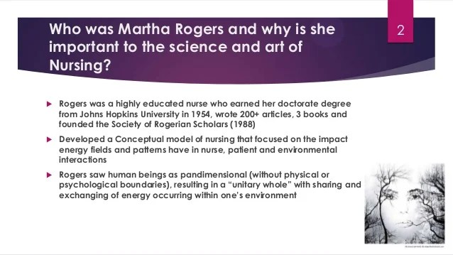 Martha Rogers’s Science of Unitary Human Beings...simplified...with a…