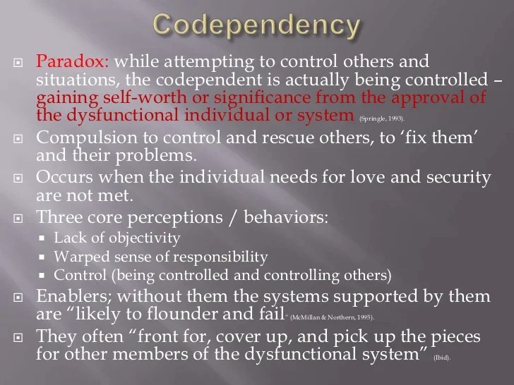 Narcissism and Codependency in LeaderFollower Relationship