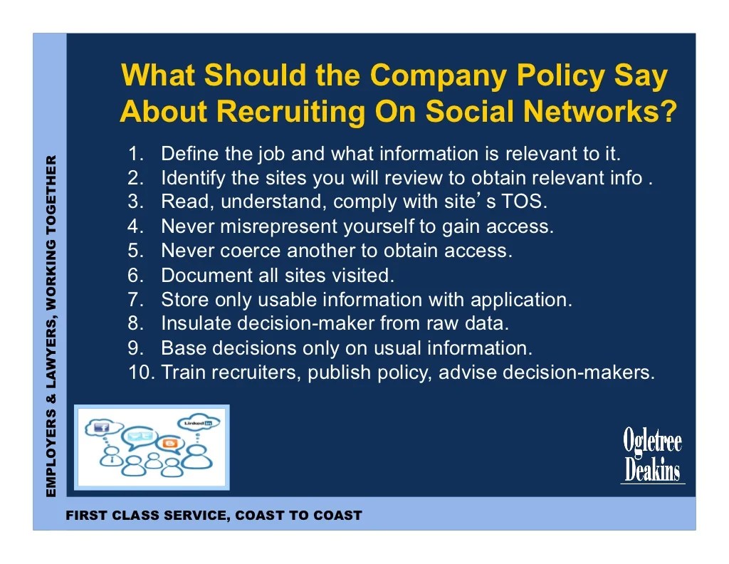 What Should the Company Policy