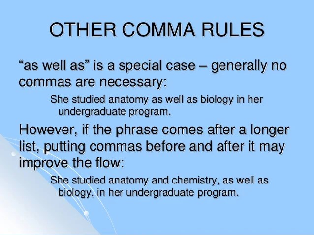 Comma As Well As cloudshareinfo