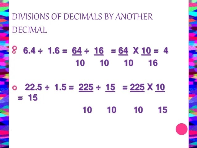 Maths Project Fractions and Decimals