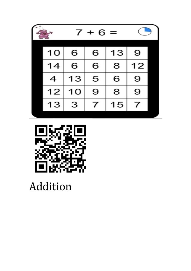 Maths qr codes slideshare