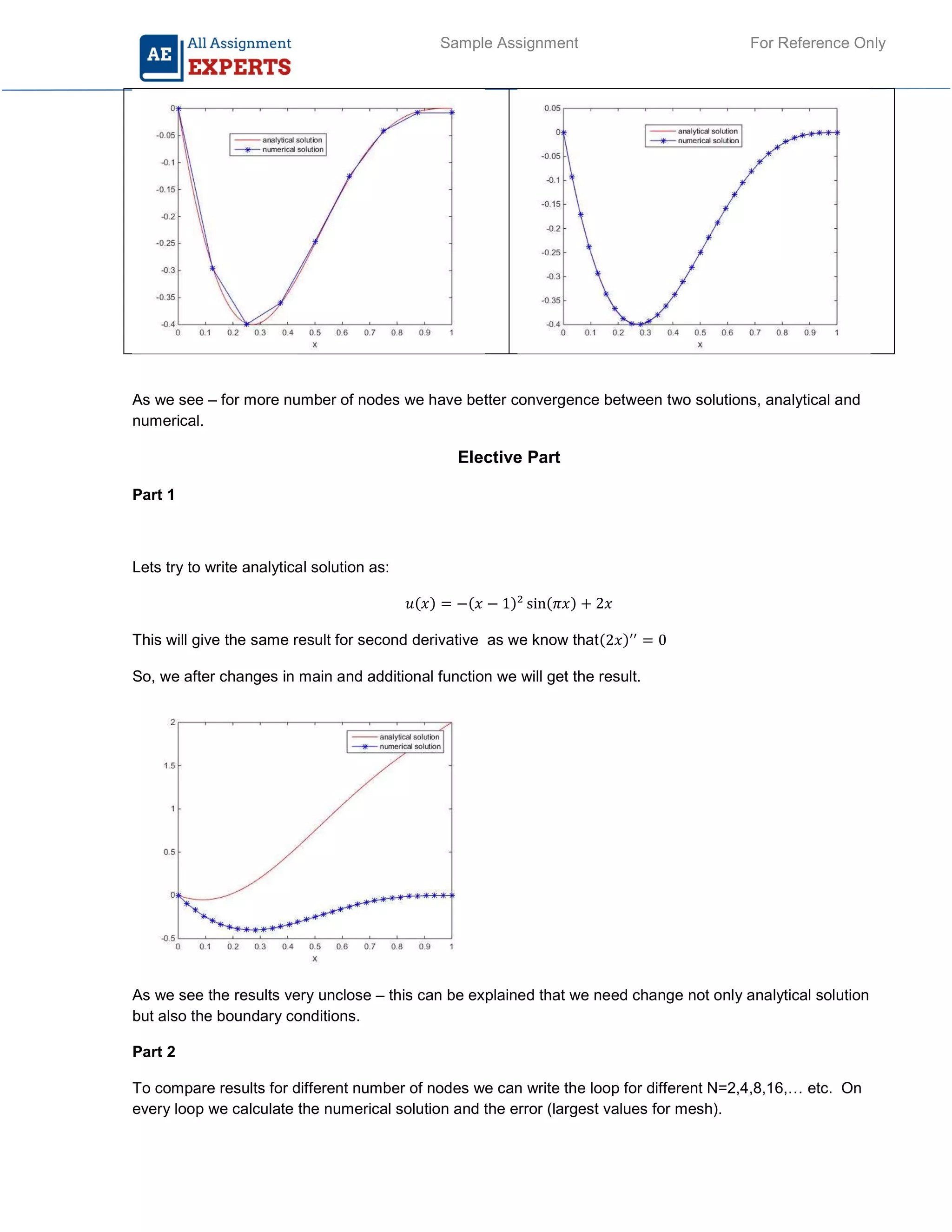 Matlab Sample Assignment Solution PDF