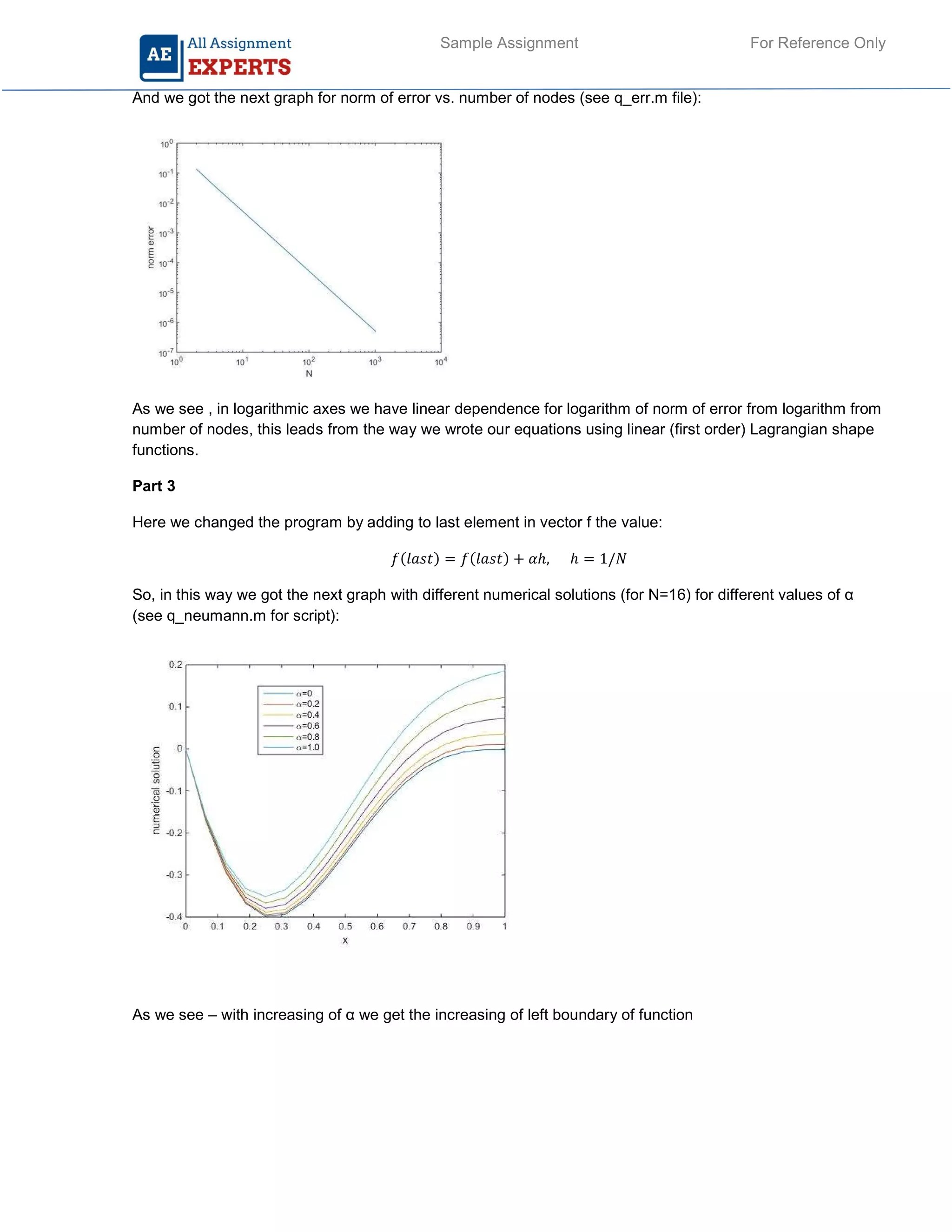 Matlab Sample Assignment Solution PDF