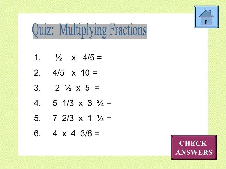 M & d fractions