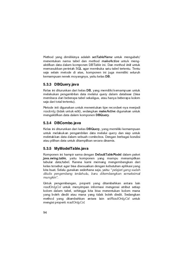Membuat aplikasirentaldenganjavadanmy sql