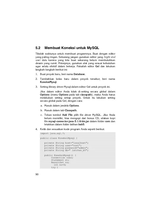 Membuat aplikasirentaldenganjavadanmy sql