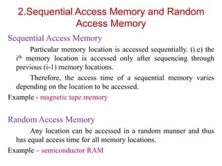 Memory devices | PPTX
