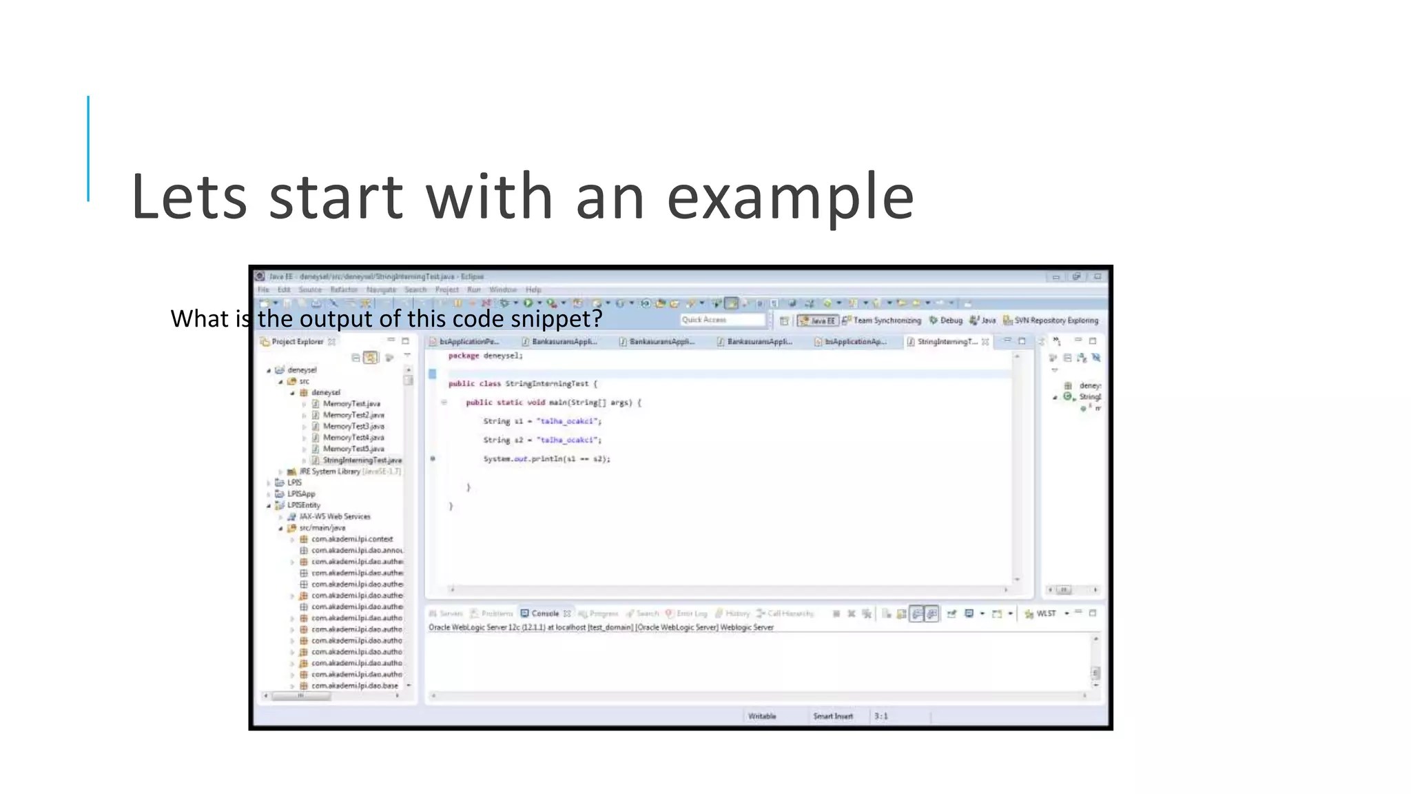 Heap and stack space in java PPT