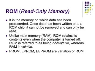 Memory System | PPTX