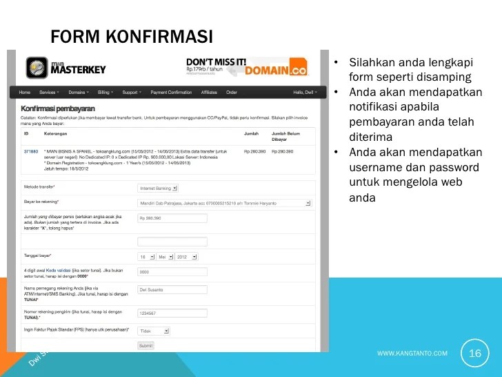 Tutorial Beli Domain dan Sewa Hosting