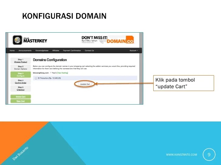 Tutorial Beli Domain dan Sewa Hosting