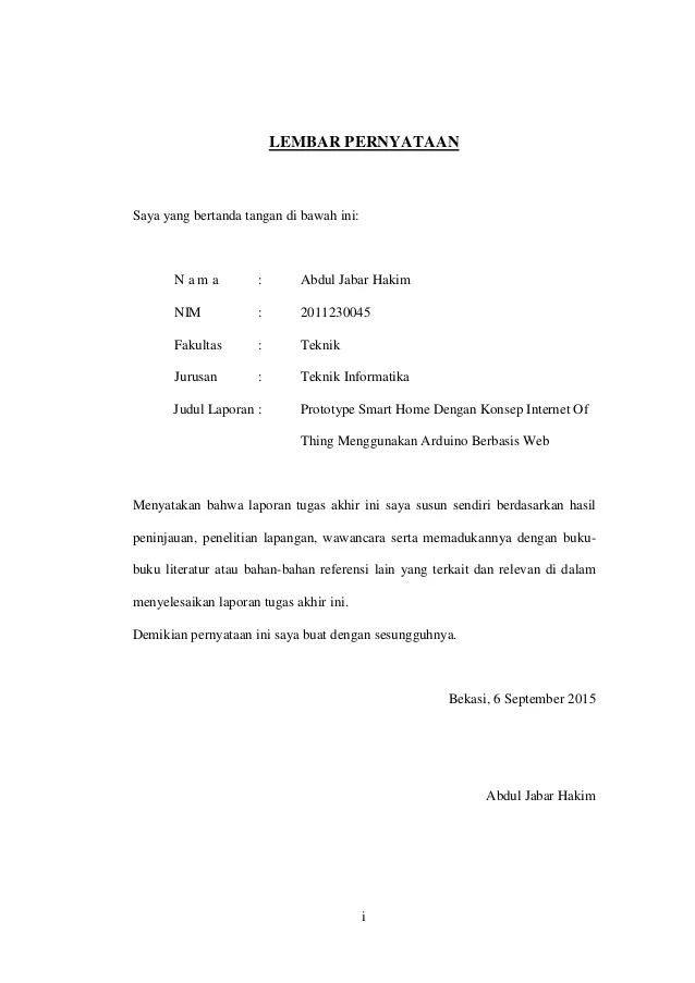 PROTOTYPE SMART HOME DENGAN KONSEP INTERNET OF THING (IOT) MENGGUNAKA…