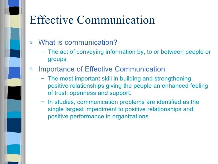 Communication & Influence