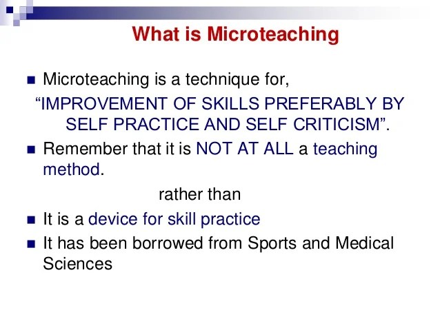 Microteaching ppt