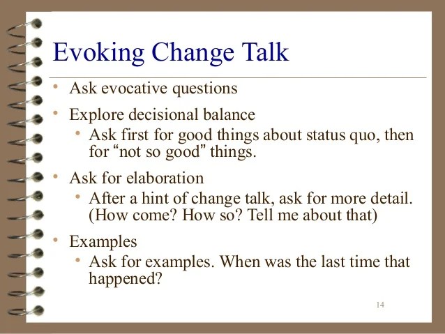 Basic of Motivational Interviewing