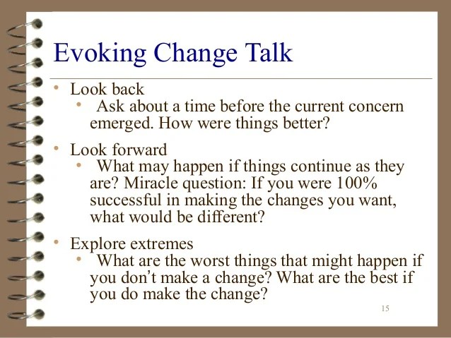 Basic of Motivational Interviewing