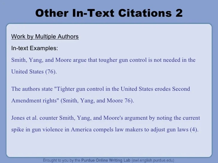 Mla Website Citation With Multiple Authors Images блог