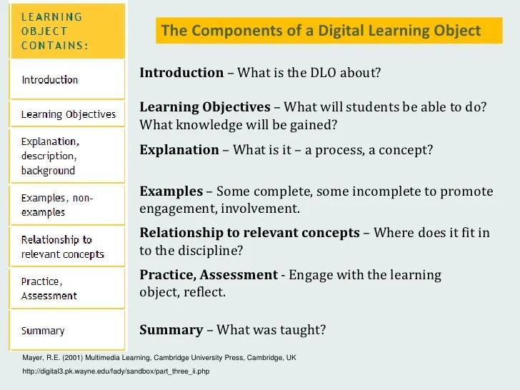 Creating a Multimedia Digital Learning Object in Powerpoint