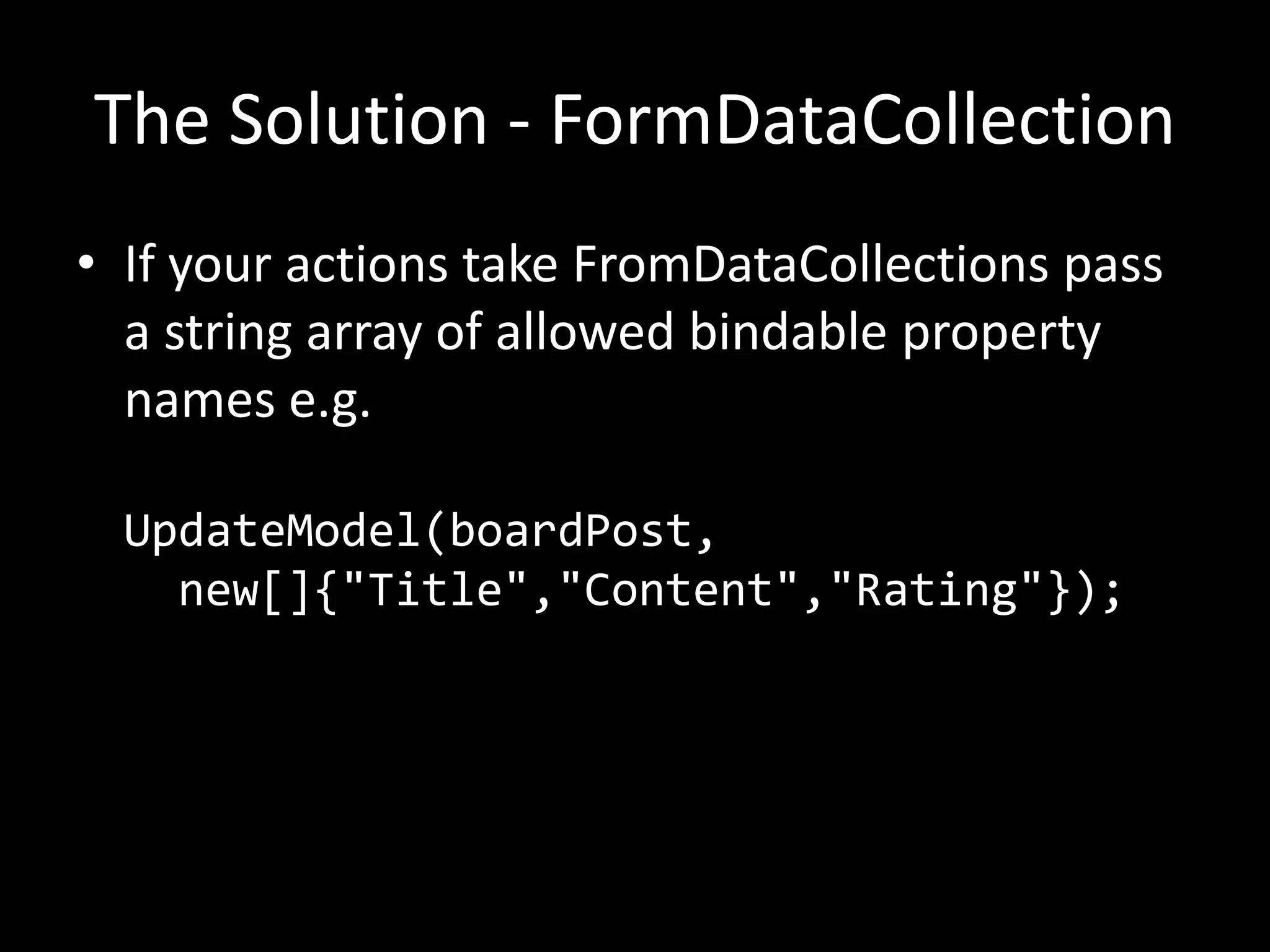 Model Binding in MVC PPT