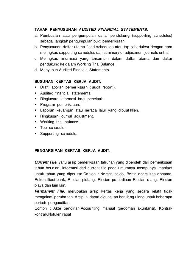 Modul audit jadilibre