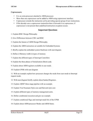 15CS44 MP & MC Module 4 | PDF