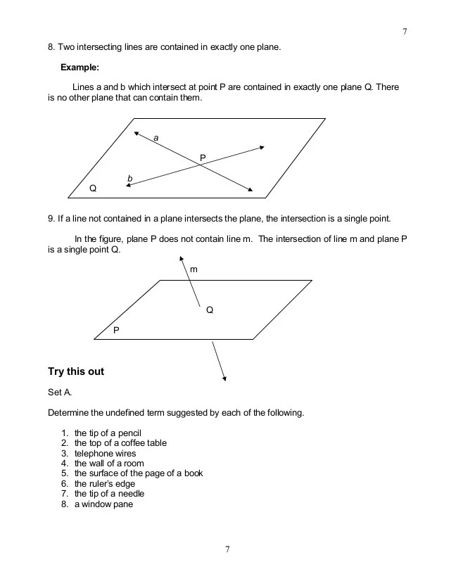 Module 1 geometry of shape and size
