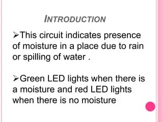 moisture sensor | PPTX