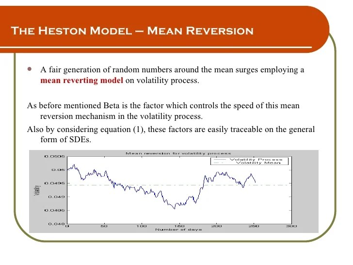 Monte Carlo Simulation Of Heston Model In Matlab(1)