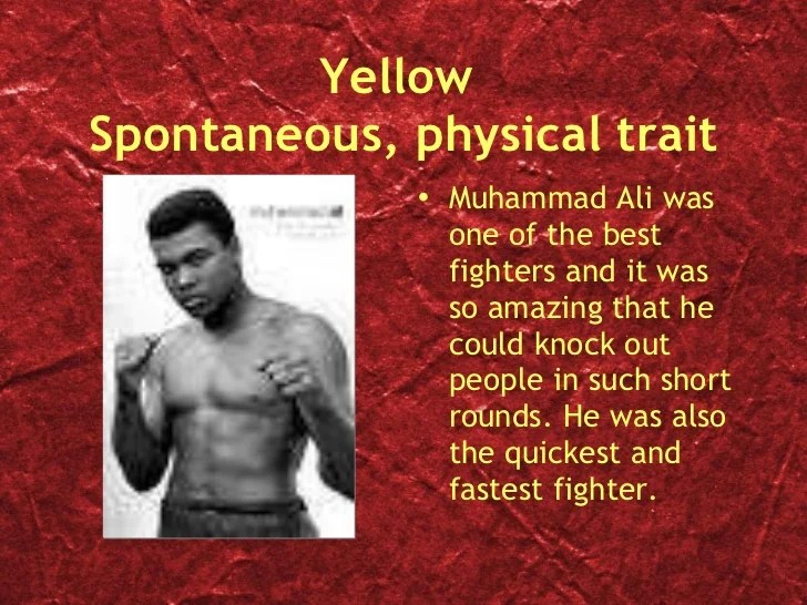 Muhammad ali power point