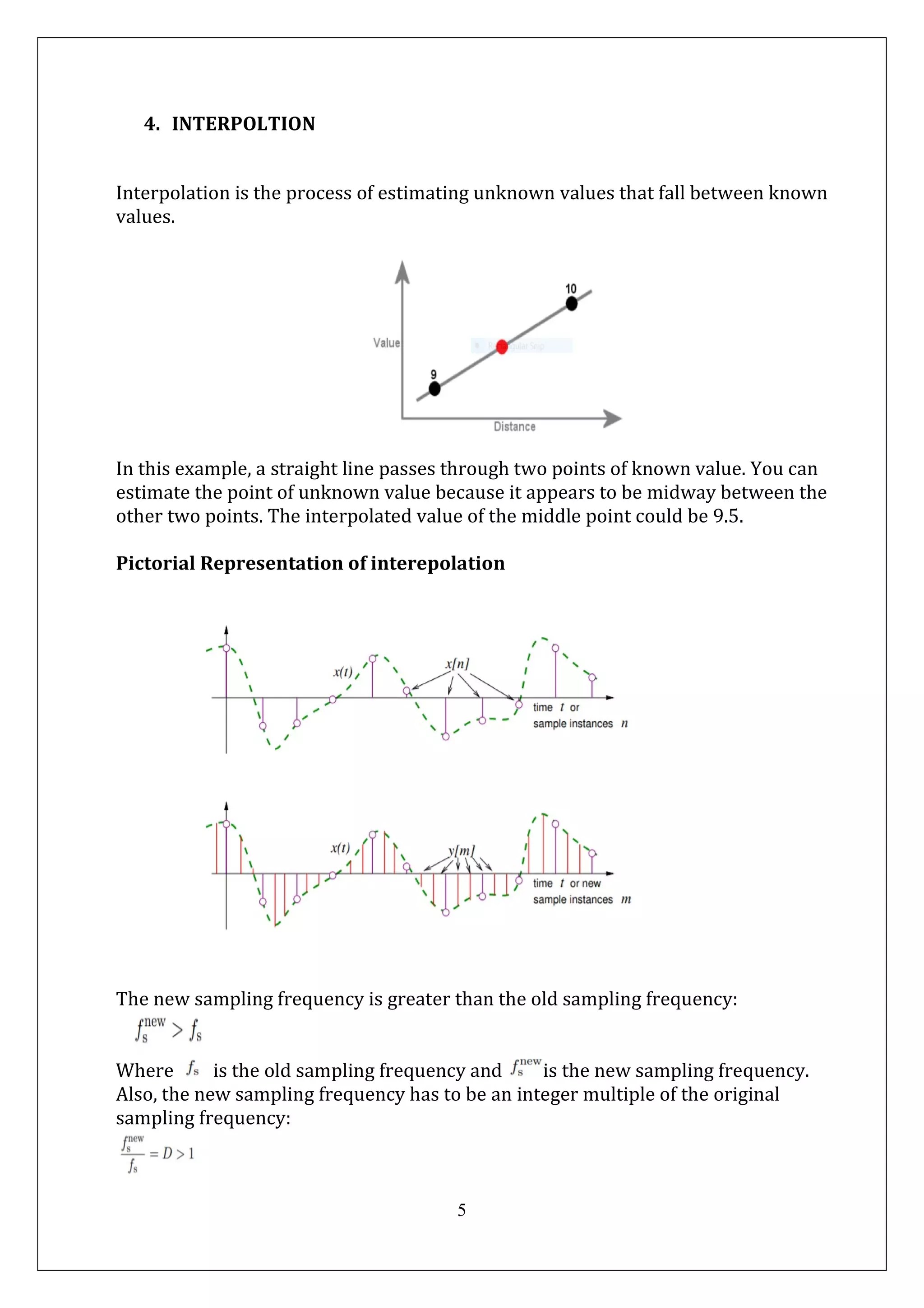 Multirate signal processing and decimation interpolation PDF