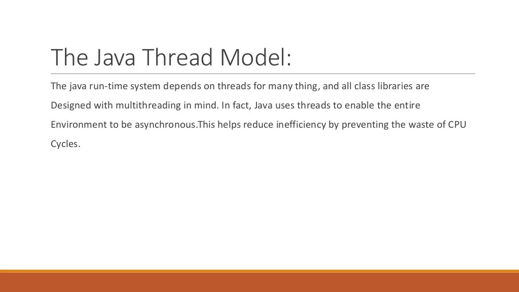 Multithreading in java