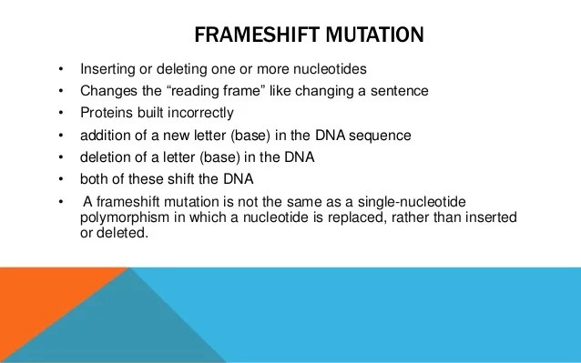 types of Mutation