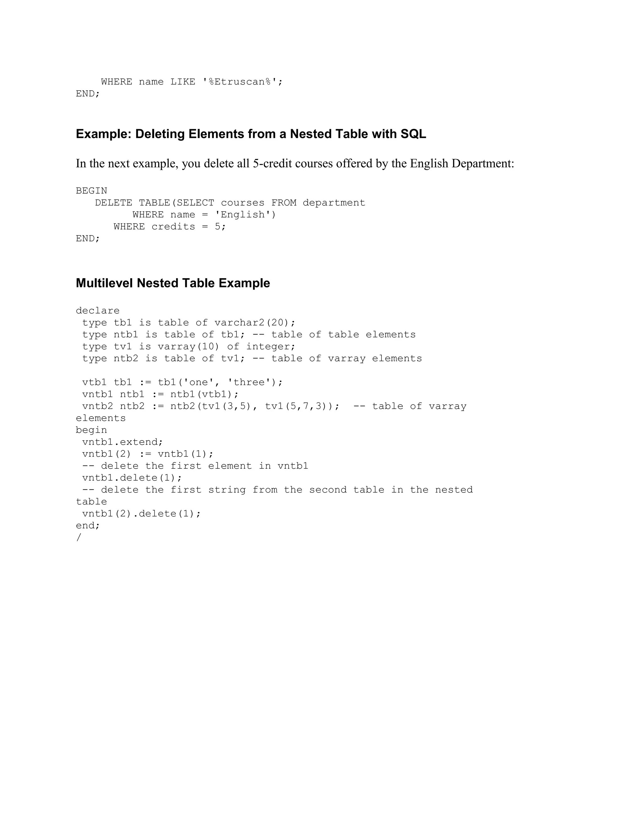 Nested table example PDF