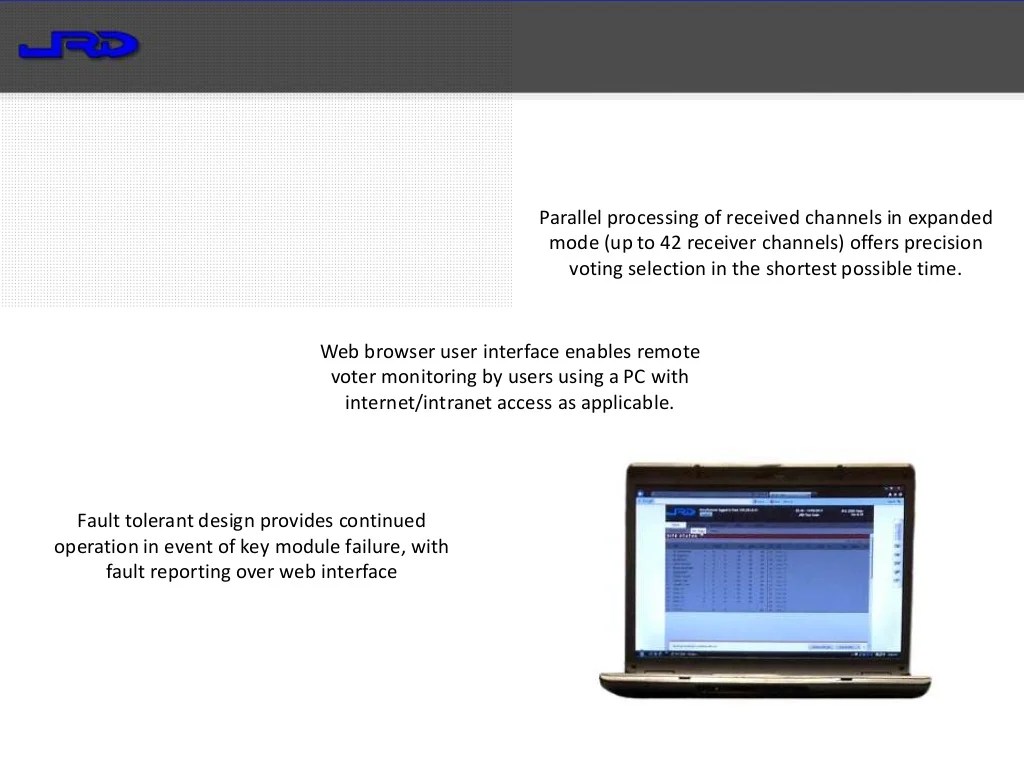 Netpath 2000RVC Receiver Voting Comparator Specifications Guide
