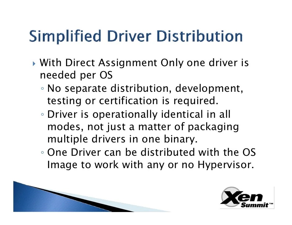 XS Boston 2008 Networking Direct Assignment