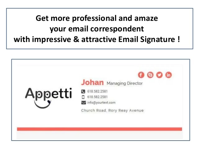 How To Create Best HTML Email Signature