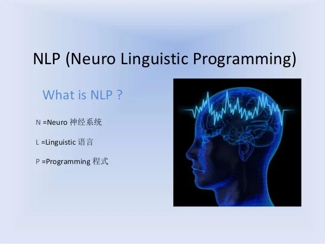 Nlp (neuro linguistic programming)