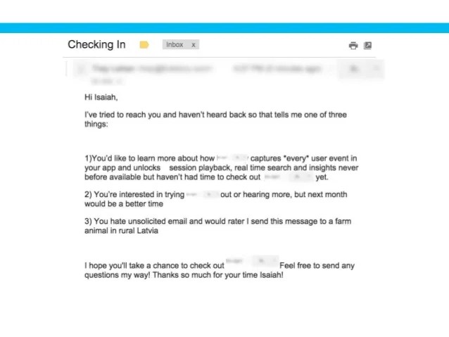 Email Fails Are you sending nonactionable B2B sales emails?