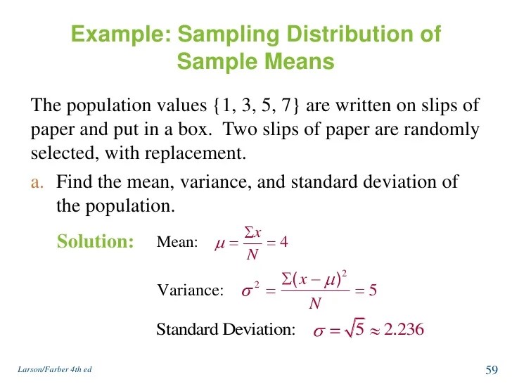 Normal distribution and sampling distribution