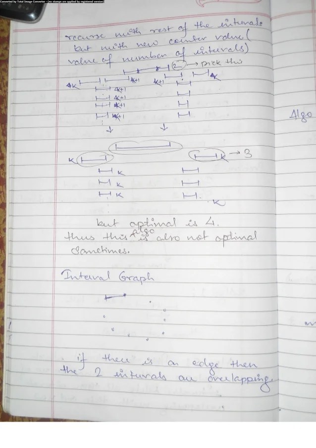Algorithm Analysis and Design Class Notes