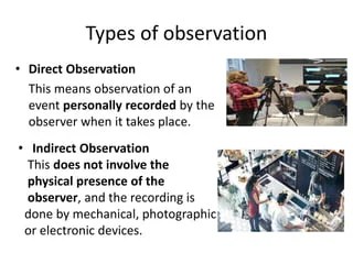Observation Method | PPT