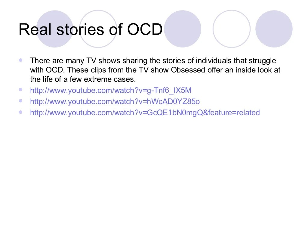 Which Example Indicates Obsessive Compulsive Disorder 39 Personalized