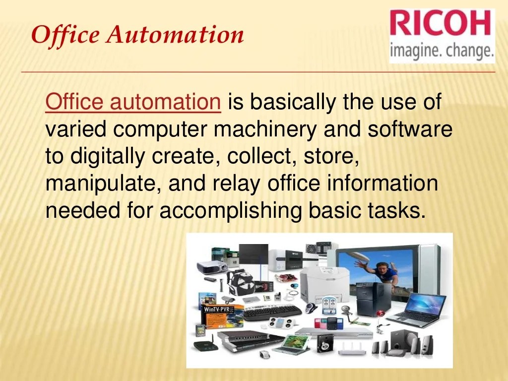 Office Automation System RicohDocs Office Automation software solution