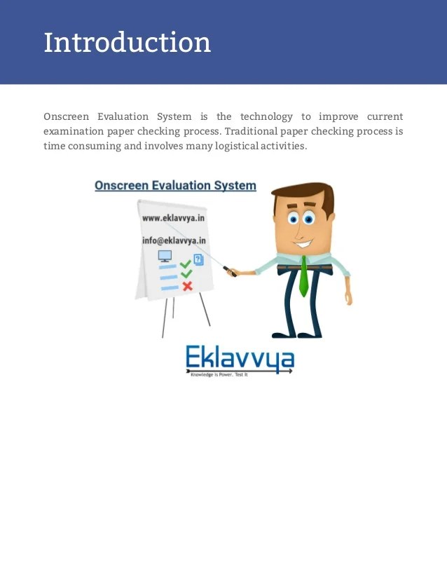 Advantages of Onscreen Evaluation System for Answer Sheet Checking